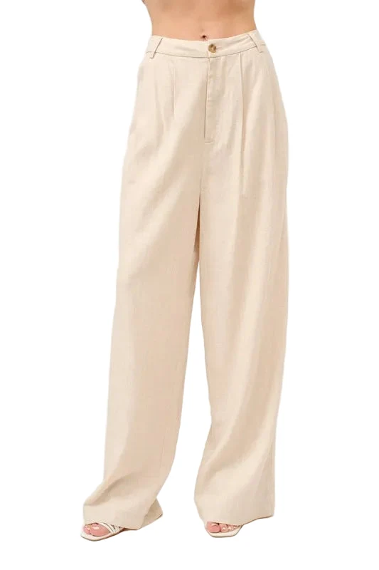 Vrouwen Hoge Taille Wijde Pantalon