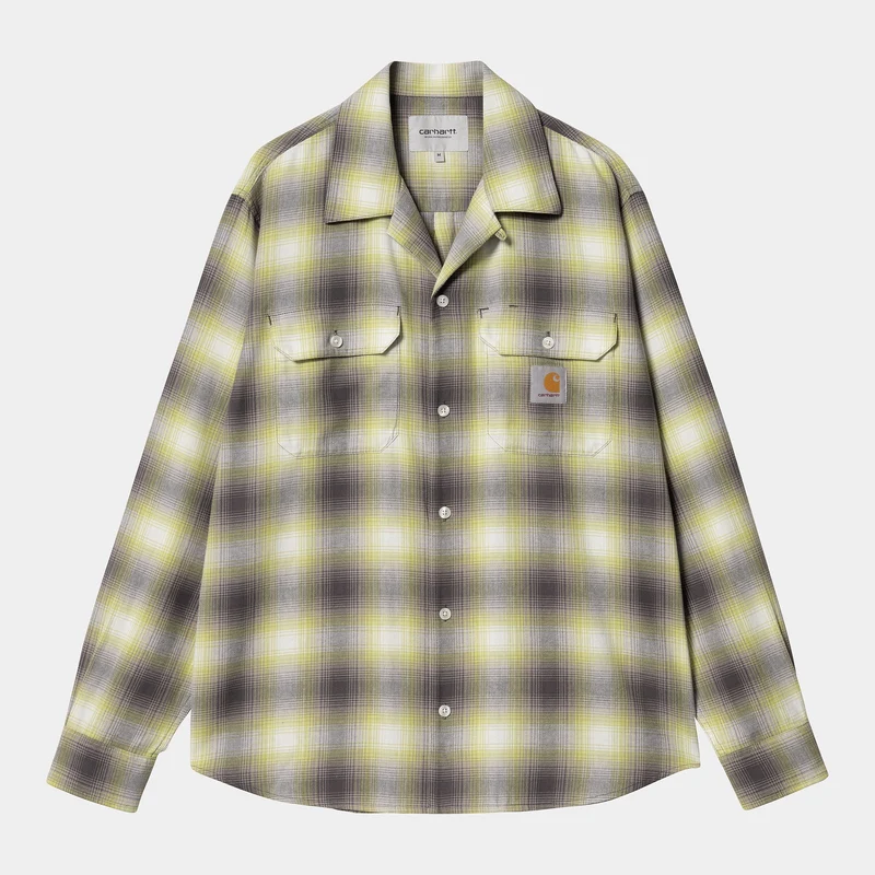 Carhartt WIP Blanchard overhemd voor heren - Arctic Lime