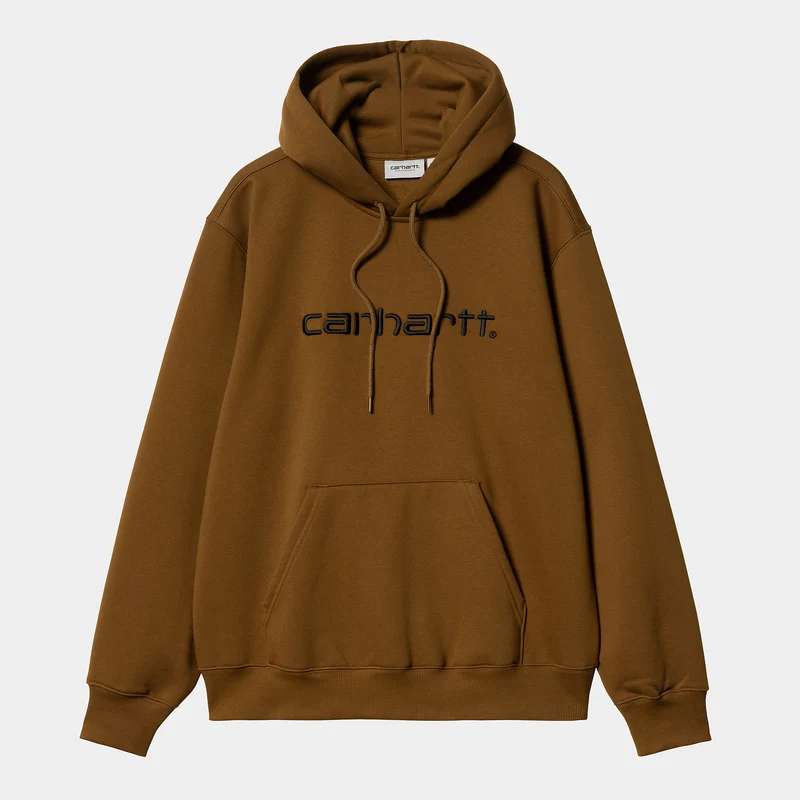 Carhartt WIP HEREN Carhartt WIP Sweathoodie - Diep Hamilton Bruin