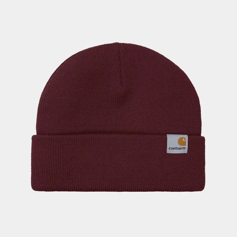 Carhartt WIP Uniseks Stratus lage muts - Amarone