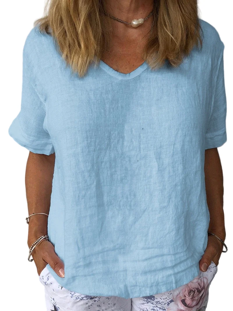 Dames Top Casual Ademend