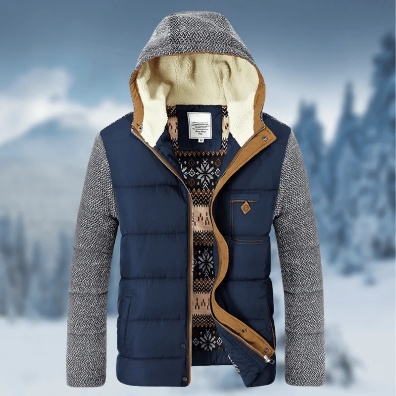 Heren Jack Elegante Warmte Hoogwaardige Stof
