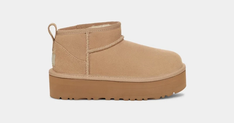 UGG Kids Ultra Mini Platform Boot | Zand