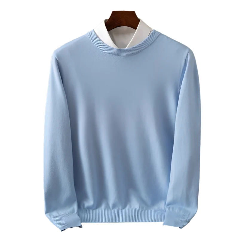 Heren Cashmere Trui Ultra Zacht Casual Warmte Blend