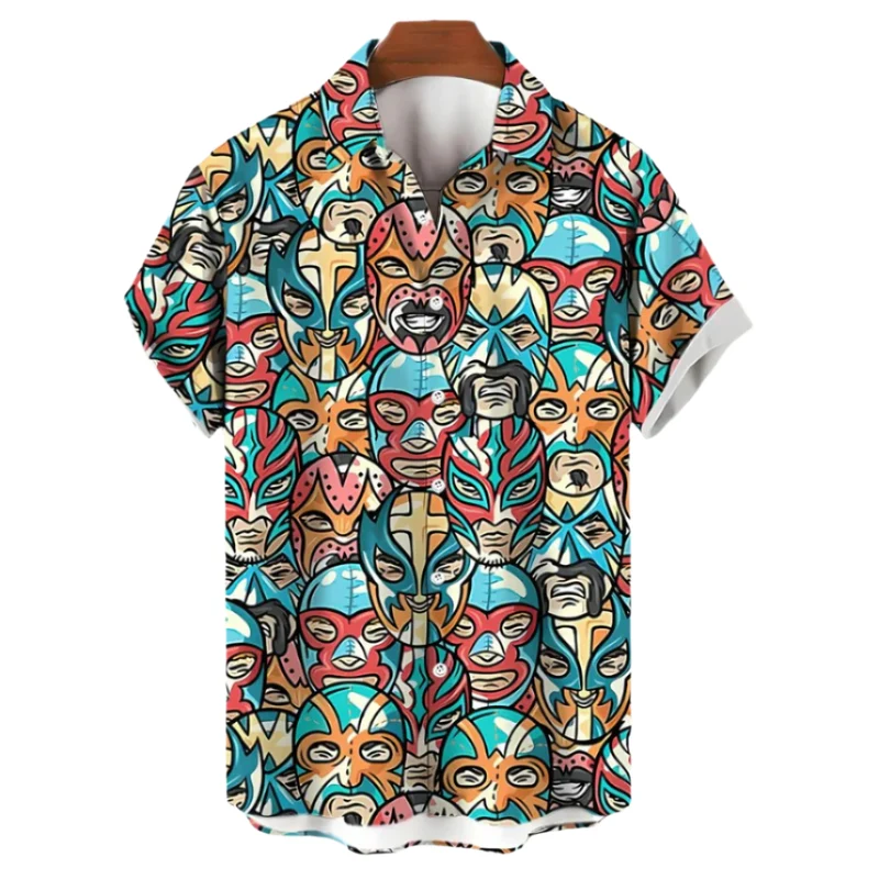 Heren T-shirt Lucha Legends Ontspannen Stijl