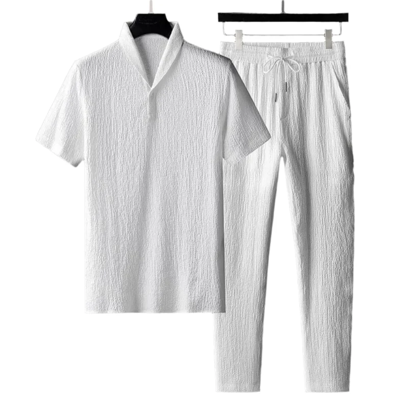 Dames Linnen Set Casual Comfort