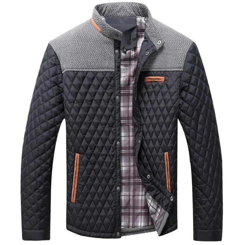 Heren Jacket Urban Stijl Met Gevoerde Ontwerp