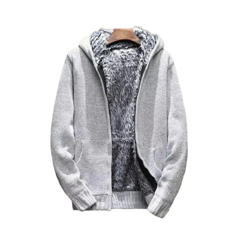 Heren Hoodie Ultra Zacht Katoen met Warm Fleece Voering