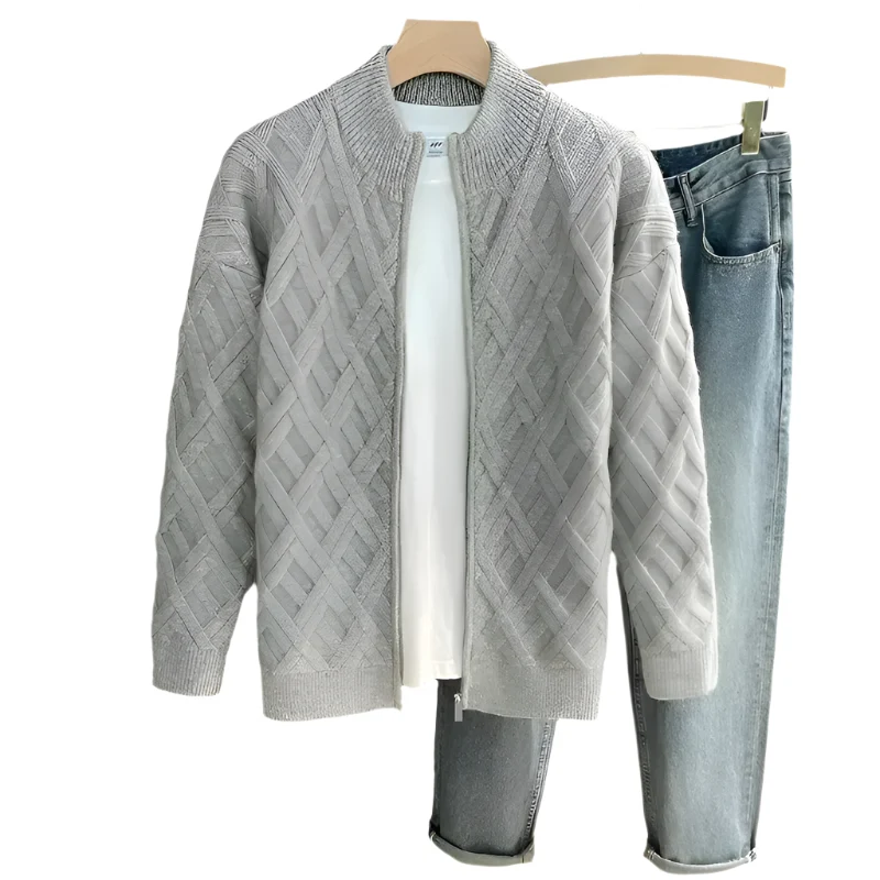 Dames Cardigan Gebreid Uniek Patroon Zacht Materiaal