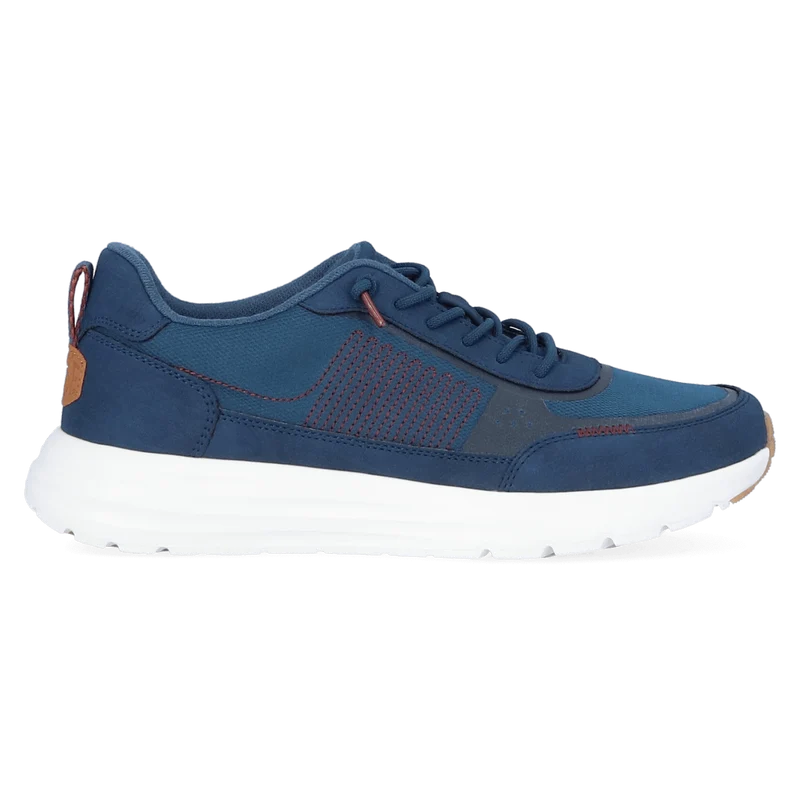 Sirocco Alta Essentials Heren Sneakers Navy/White