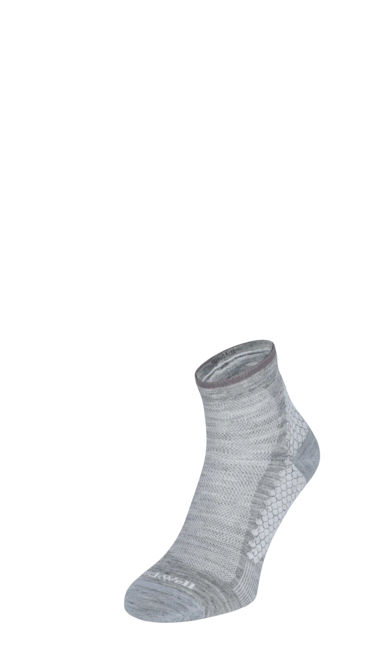 Plantar Sport Quarter Dames Hielspoor Sokken Grey