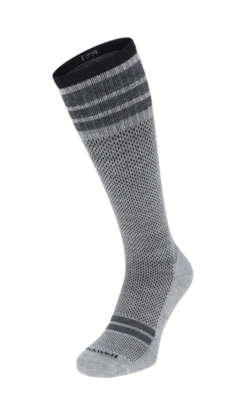 Speedway Heren Compressiekousen Klasse 2 Light Grey