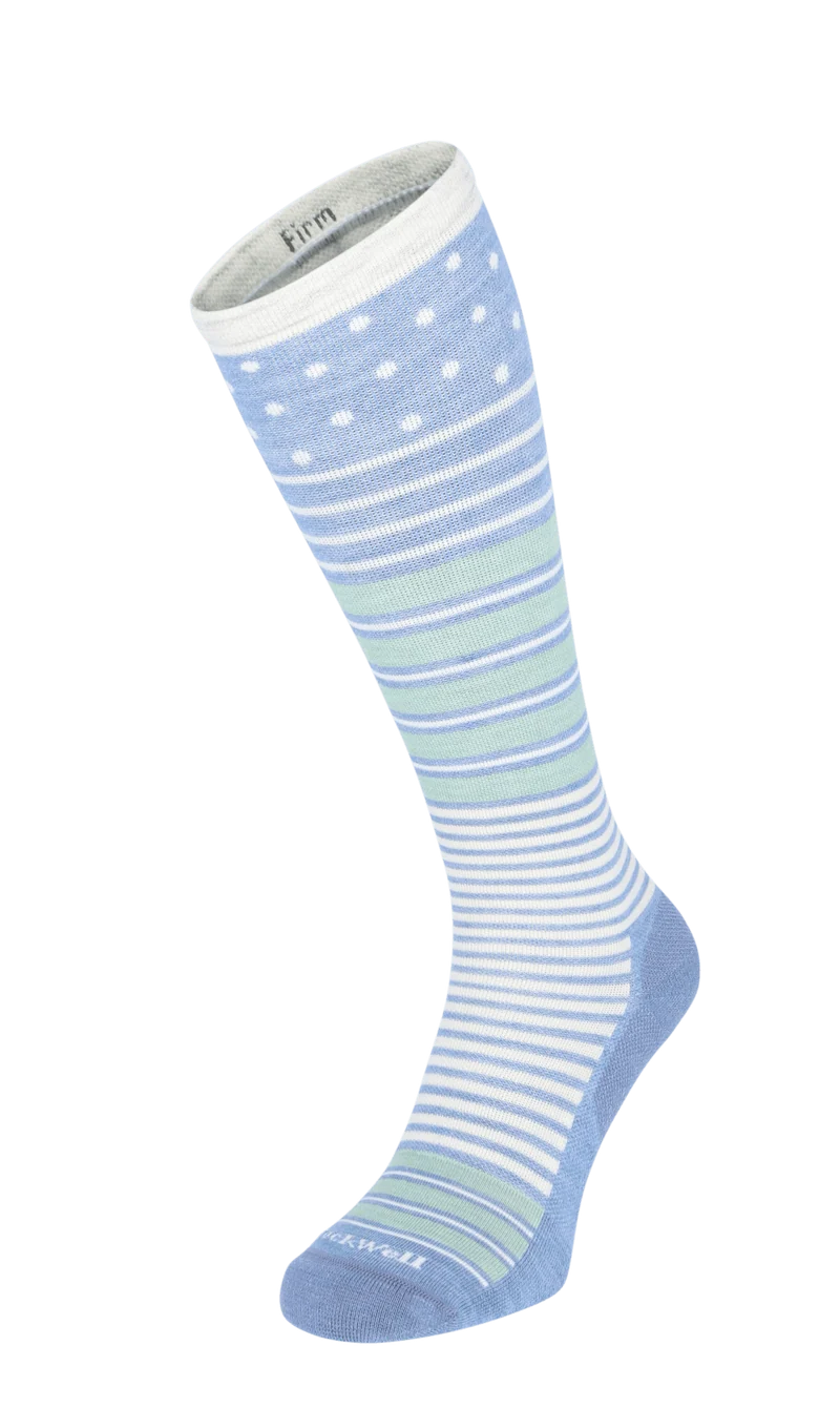 Twister Dames Compressiekousen Klasse 2 Bluestone