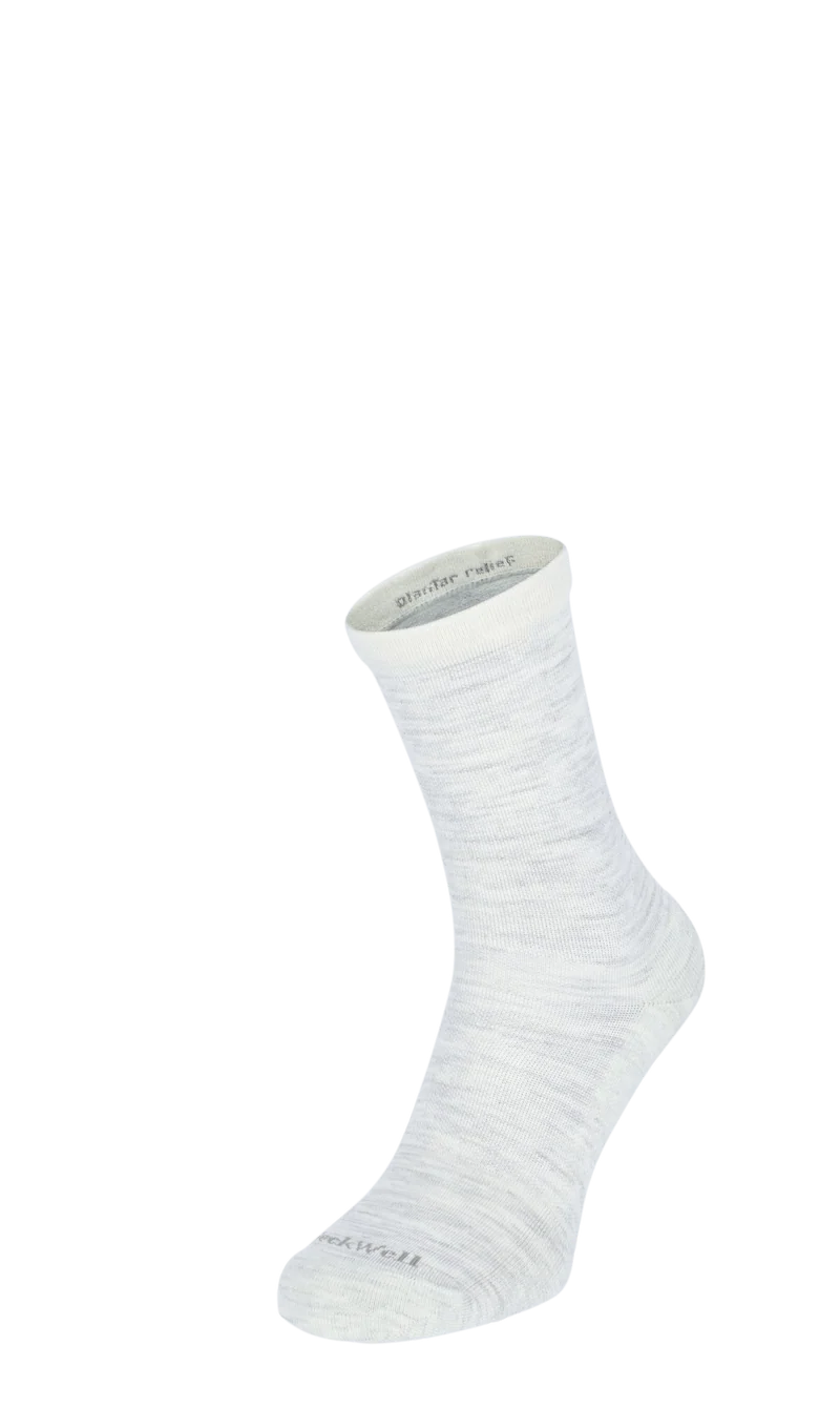 Plantar Cush Ombre Dames Hielspoor Sokken Klasse 2 Ash