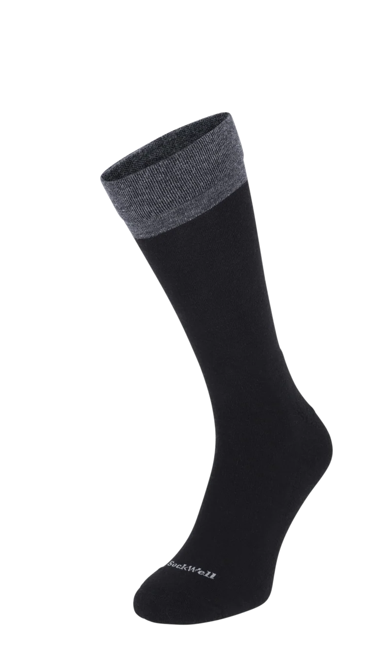 Free'N Easy Heren Diabetessokken Black