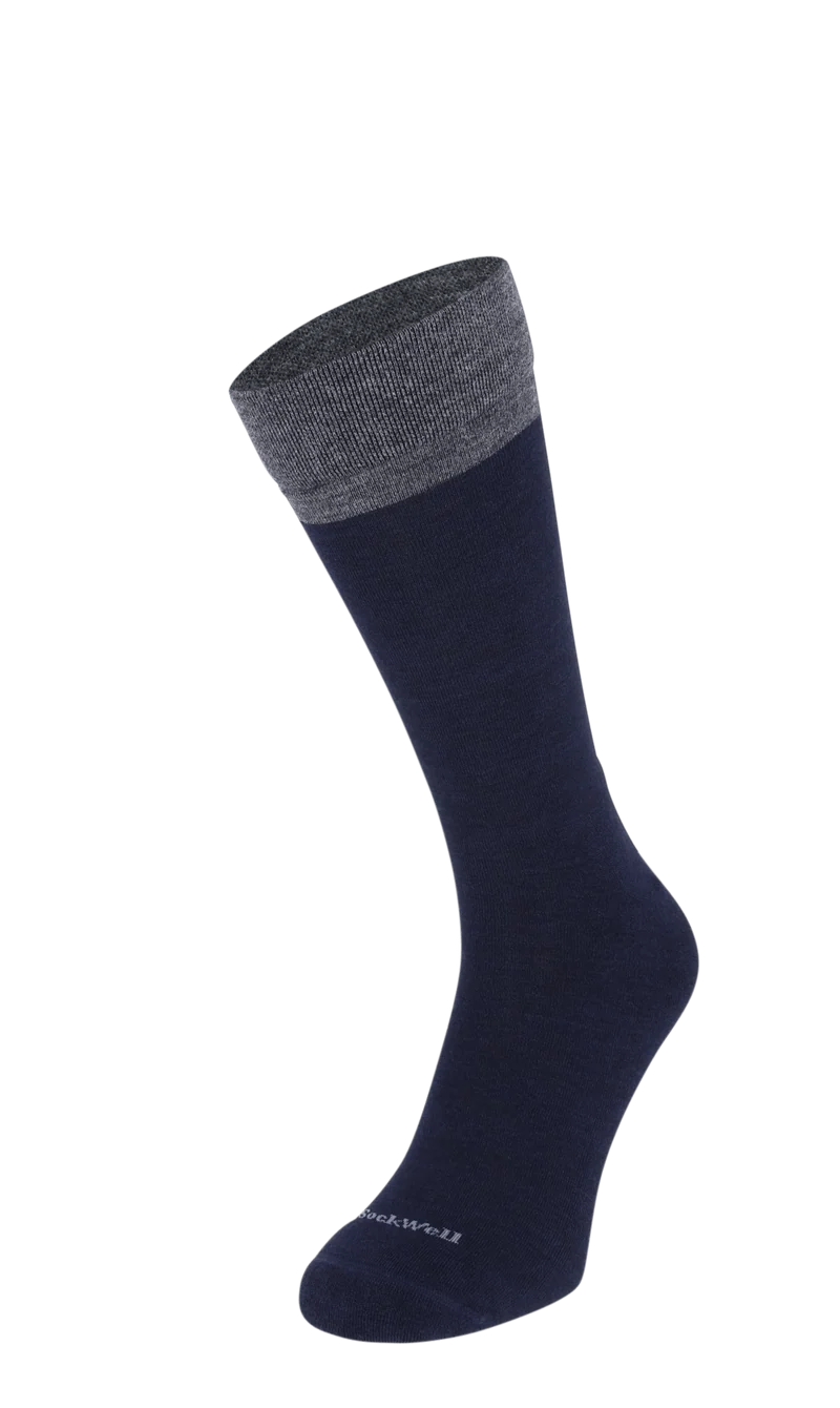 Free'N Easy Heren Diabetessokken Navy