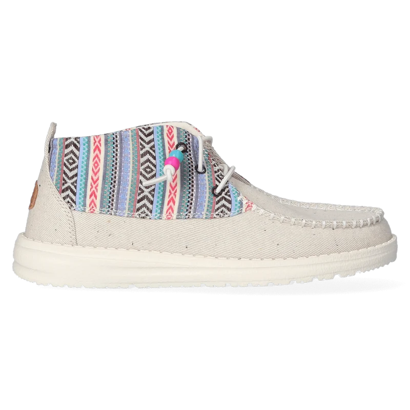 Wendy Mid Boho Mix Dames Instappers Baja Grey