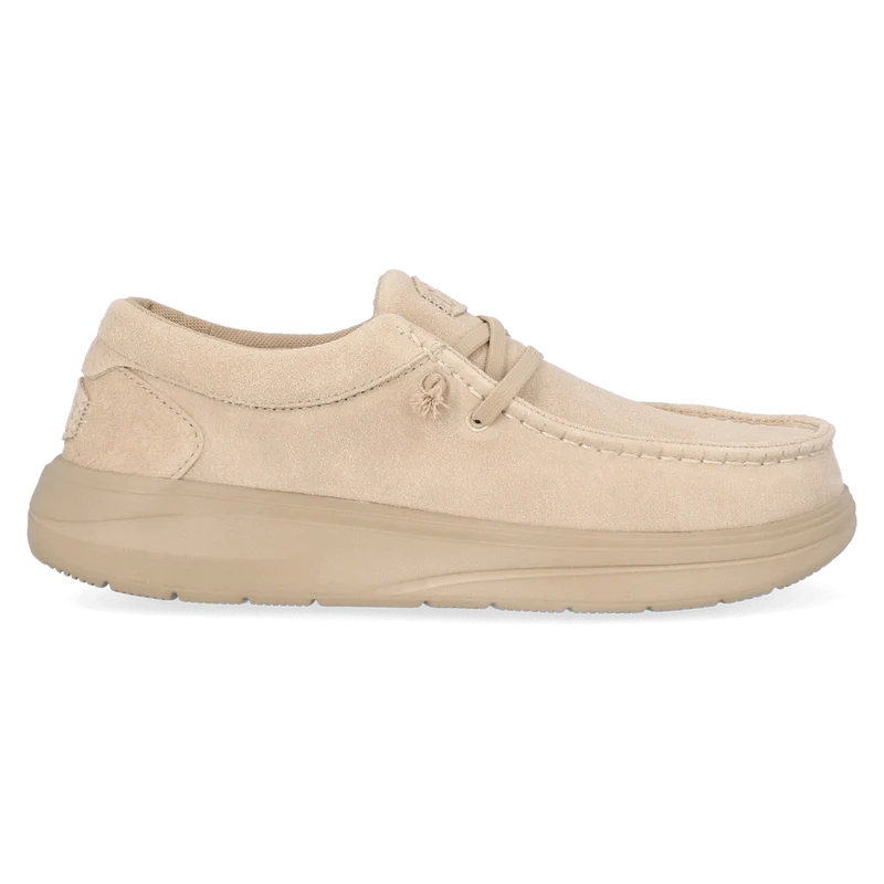 Wally Comf Suede Heren Instappers Tan