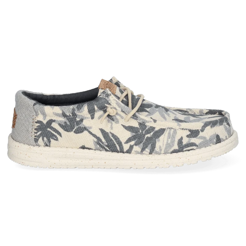 Wally Palm Jute Heren Instappers Egret/Cloud Blue