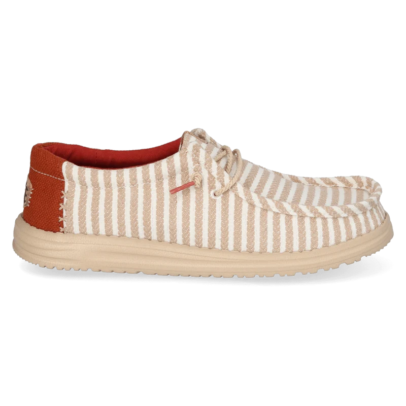 Wally Resort Heren Instappers Multi/Chili Red
