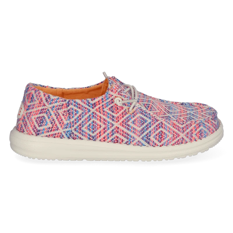 Wendy Funk Surf Dames Instappers Baja Blue/Pink/Multi