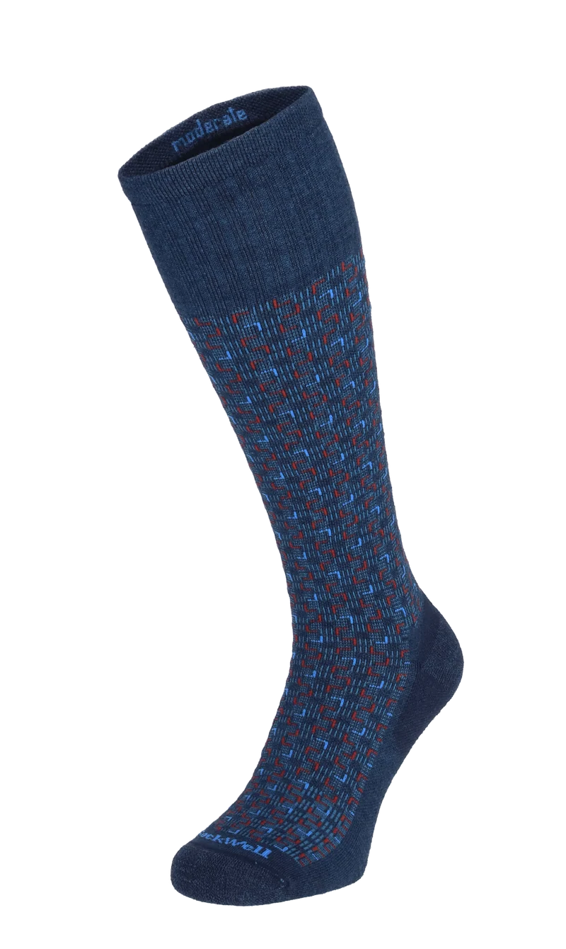 Entwined Heren Compressiekousen Klasse 1 Navy