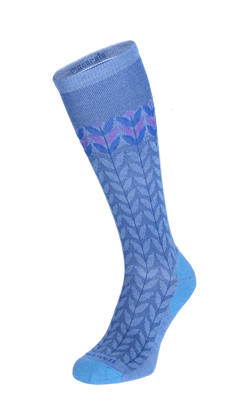 Bean Stalk Dames Compressiekousen Klasse 1 Cornflower