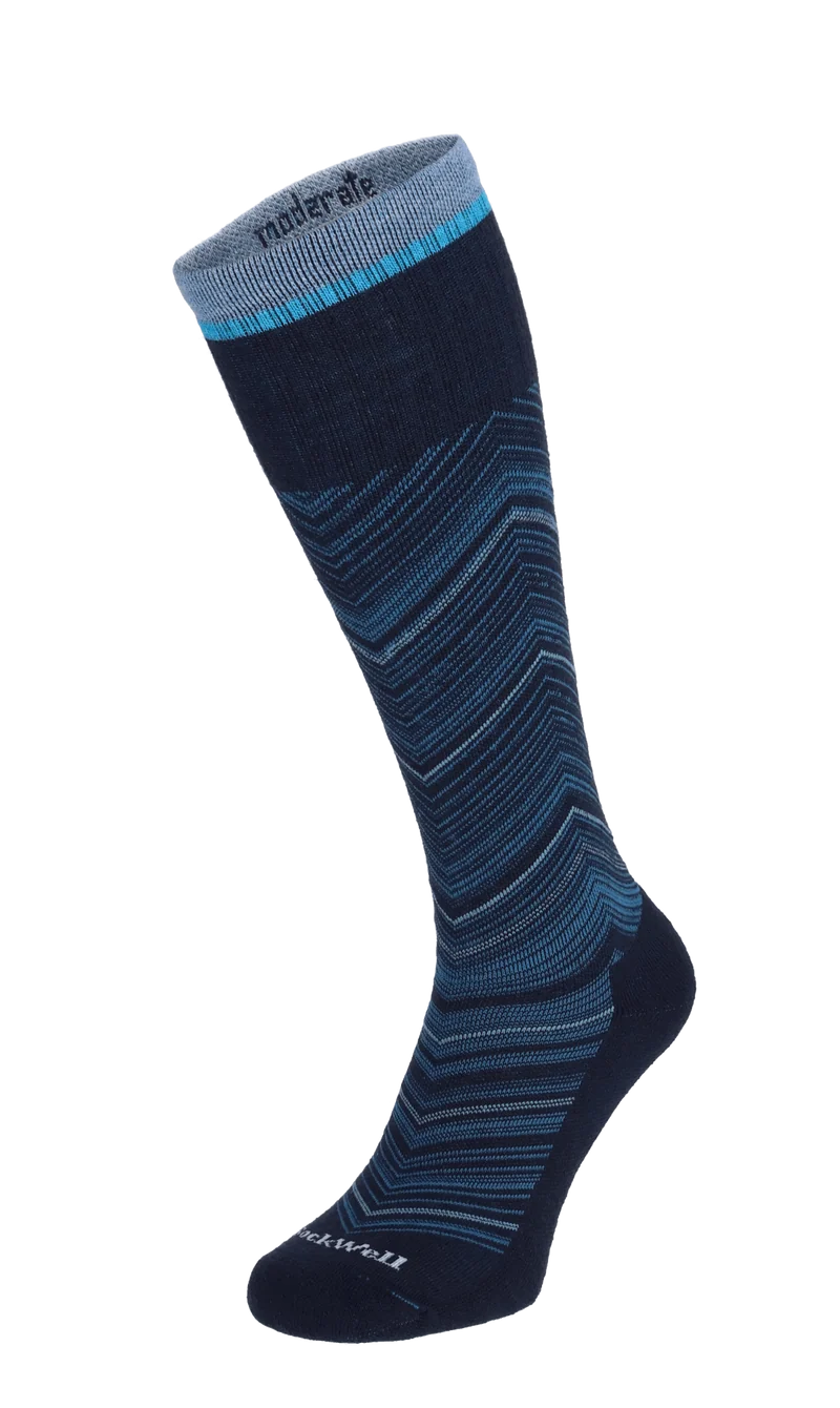Full Flattery Dames Compressiekousen Klasse 1 Navy