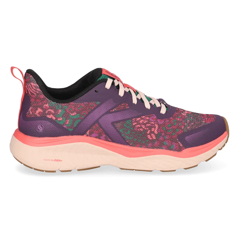 Leiki Speed Dames Wandelschoenen Plum Perfect/Floral
