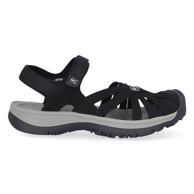 Rose Dames Sandalen Black/Neutral Gray