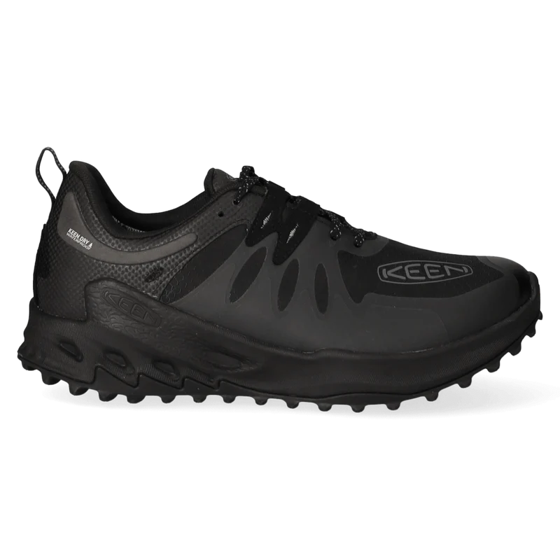 Zionic Heren Wandelschoenen Black/Steel Grey