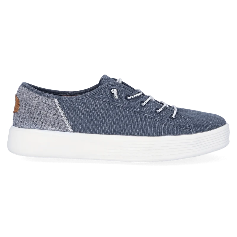 Cody Craft Linen Heren Sneakers Navy