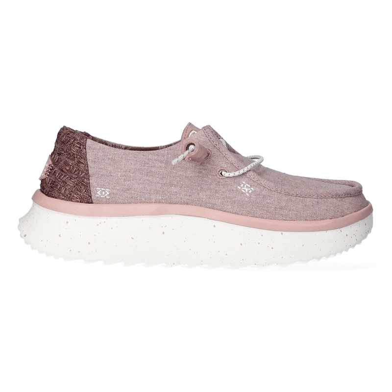 Wendy Peak Chambray Dames Instappers Mauve