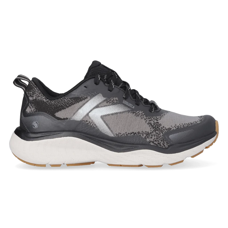 Leiki Dames Wandelschoenen Black/Steel Grey