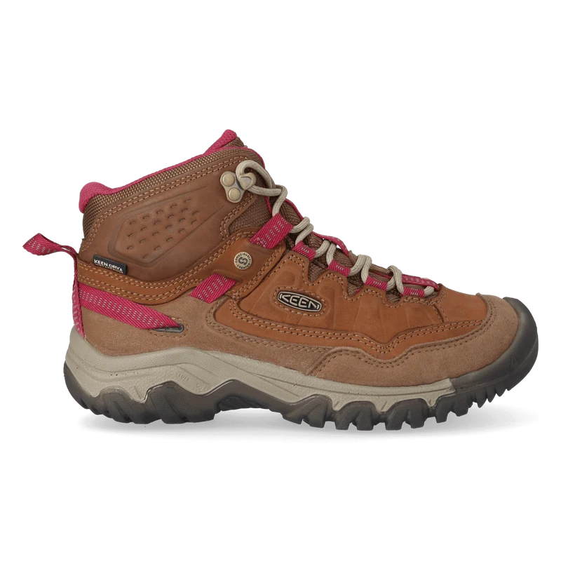 Targhee IV Mid Dames Wandelschoenen Bison/Beaujolais