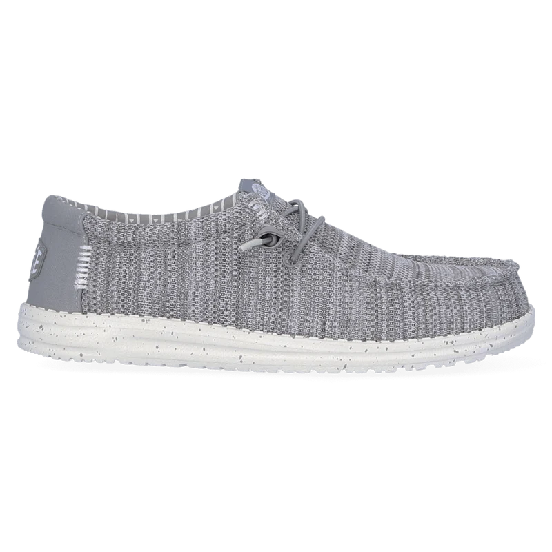 Wally Stretch Sox Heren Instappers Grey
