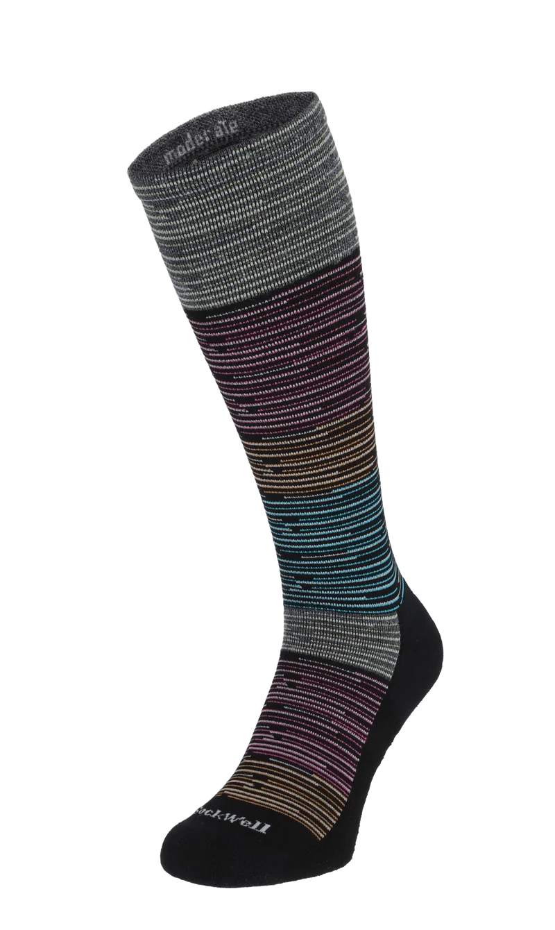 Good Vibes Dames Compressiekousen Klasse 1 Black