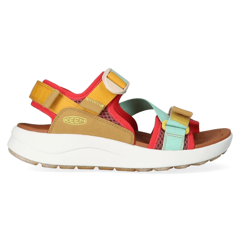 Elle Sport Backstrap Dames Sandalen Golden Yellow/Lichen