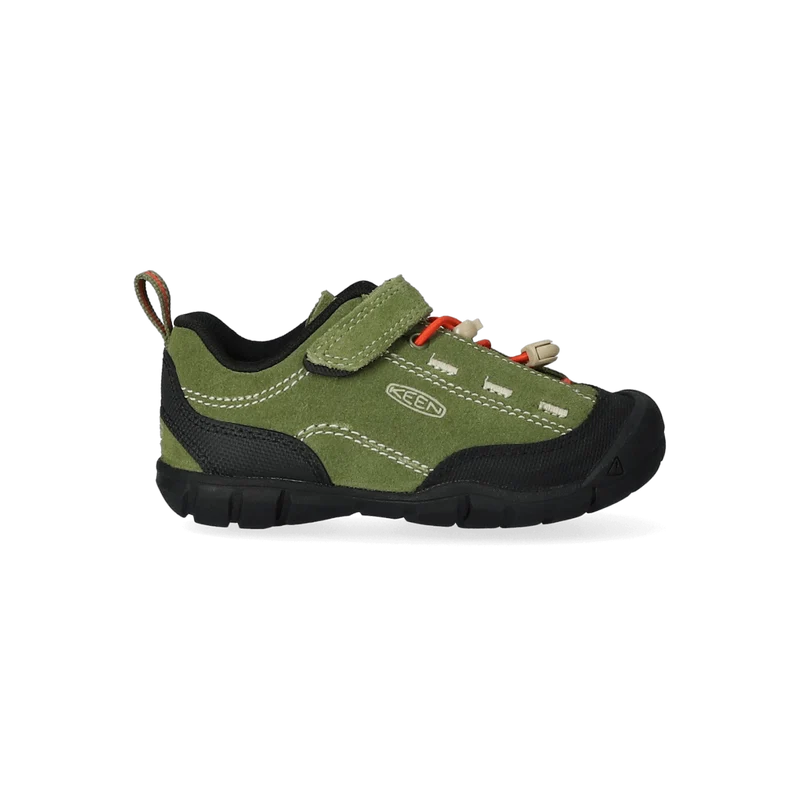 Jasper II Younger Kids Sneakers Suede Olive/Black