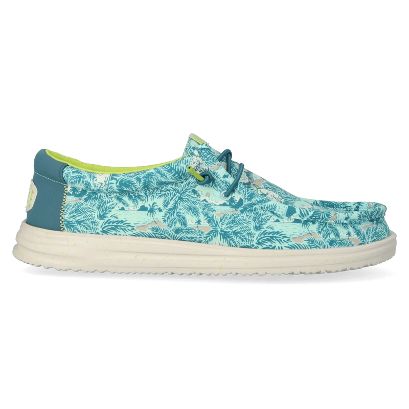 Wally H2O Heren Instappers Tropical Blue/Tropical
