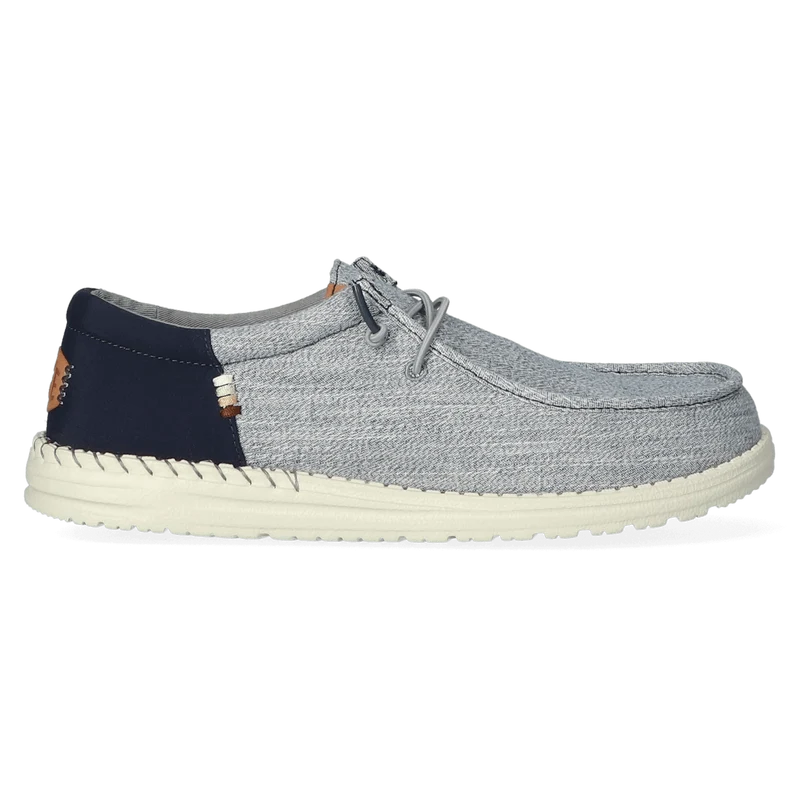 Wally Funk Nylon Craft Heren Instappers Navy