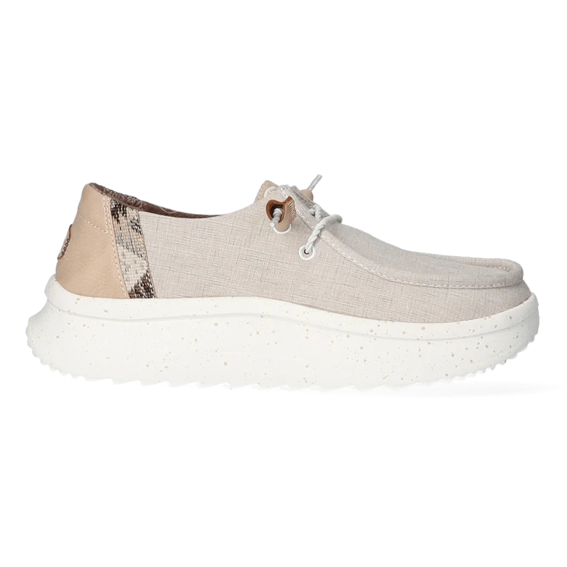 Wendy Peak Woven Dames Instappers Natural