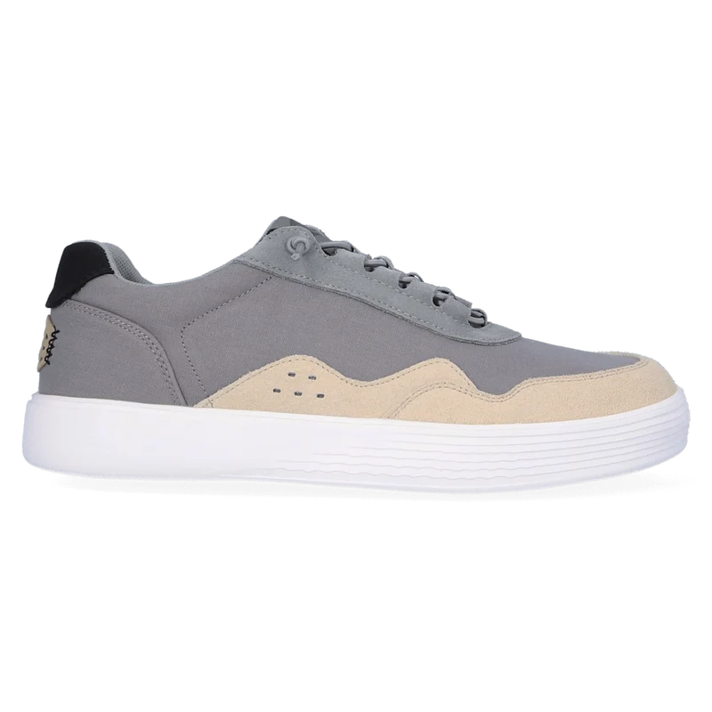Hudson Canvas Heren Sneakers Light Grey/Almost White