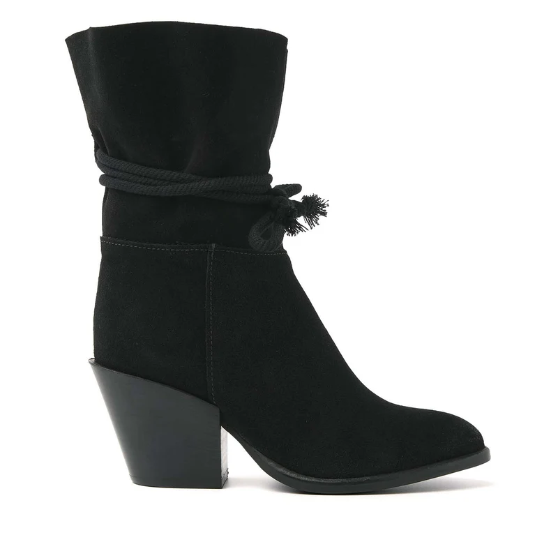 Dames Enkellaarsjes 35.118 Nero