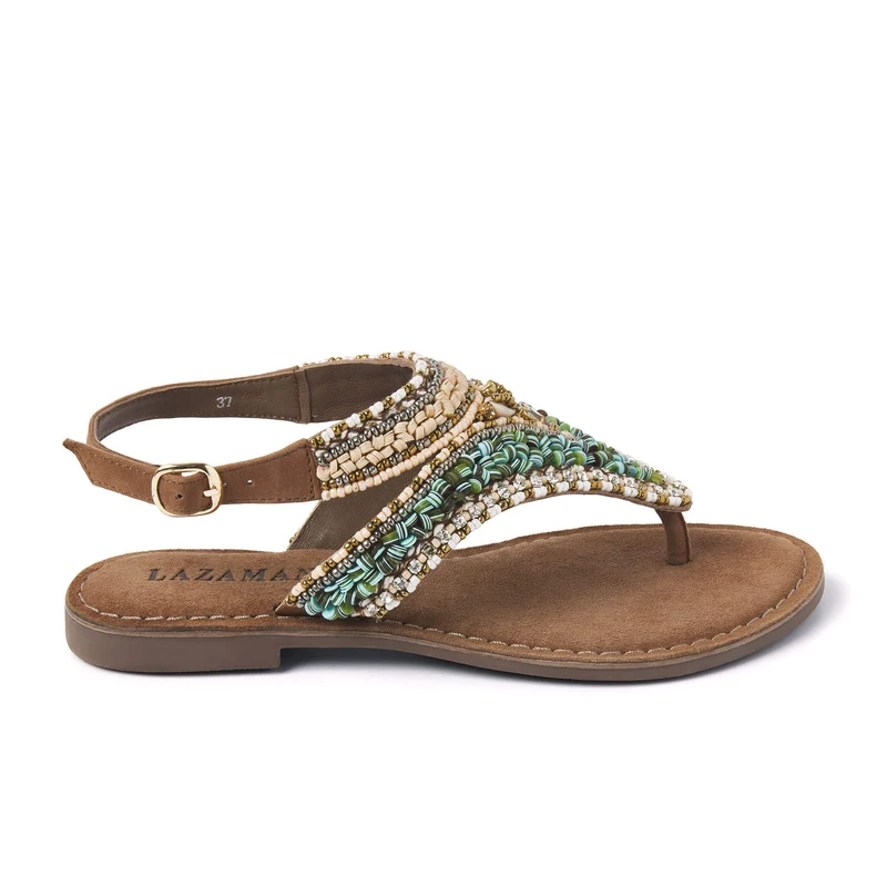 Estella Dames Sandalen Leer Taupe