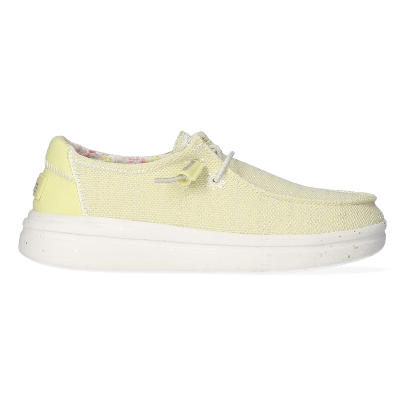 Wendy Rise Stretch Dames Instappers Lemon