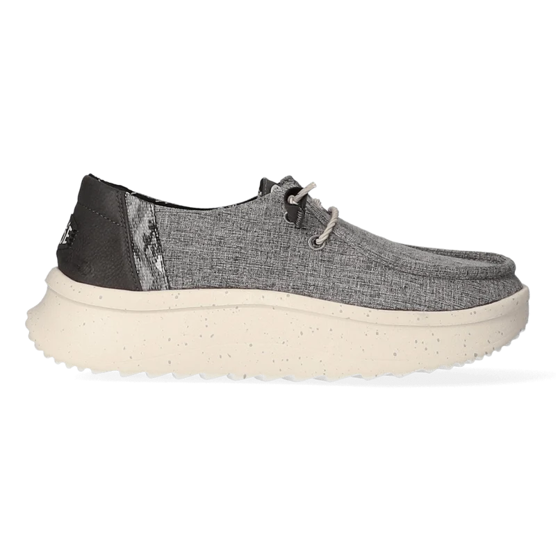Wendy Peak Woven Dames Instappers Charcoal