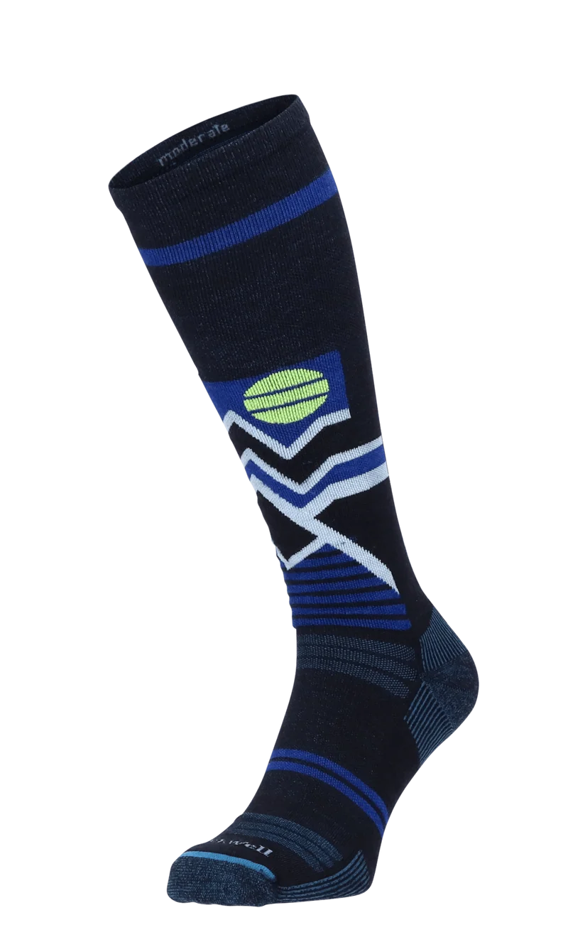Snow Peak Heren Skisokken Klasse 1 Navy