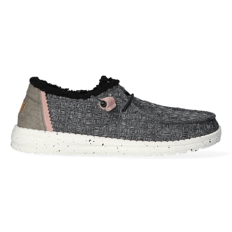Wendy Warmth Dames Instappers Charcoal