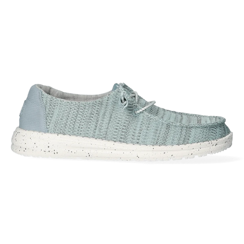 Wendy Sport Mesh Dames Instappers Light Blue